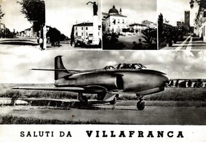 VILLAFRANCA di VERONA - Aereo, Aviazione - Saluti, Vedutine - VG - V003 - Foto 1 di 2