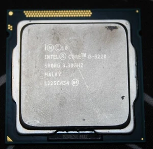 Intel Core i3 3220 3.30ghz Dual Core Socket LGA115 Processor SR0RG - Picture 1 of 1