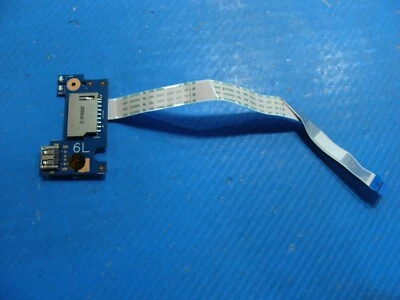 Placa lectora de tarjetas USB genuina para computadora portátil HP 17,3” 17z-ca200 con cable 6050A2979801 Foto 1 de 2