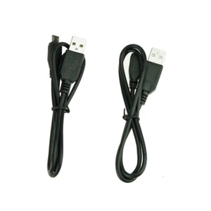 2Pcs Black Micro USB Fast Charging Cable Cord For Samsung Android Phone Charger - Picture 1 of 10