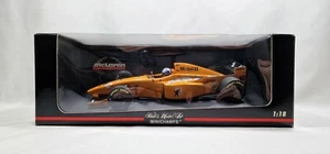 MCLAREN MERCEDES ✧ DAVID COULTHARD ✧ MP4/12 COCHE DE PRUEBA MINICHAMPS 1:18 SIN USAR, EN CAJA E145 - Imagen 1 de 14