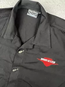 Brian Setzer Bowling Shirt Large Rockabilly Konzert Steady Customs Gitarre USA - Bild 1 von 8