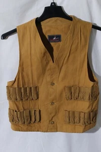 Vtg Red Head Beige Hunting Vest sz S - Picture 1 of 5