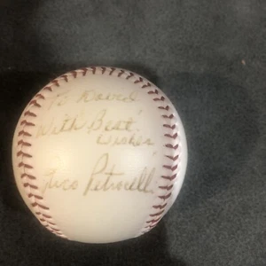 Rico Petrocelli AUTO BALL signiert Team Logo Baseball - Boston Red Sox  - Bild 1 von 3