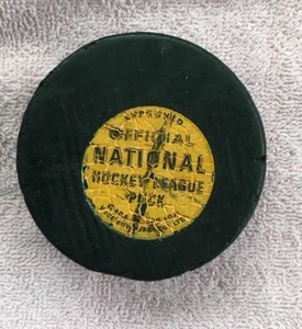 Rare Vintage National Hockey League Approved Official Hockey Puck - Picture 1 of 4