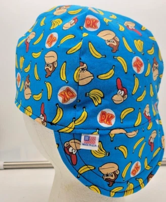 Dk Going Bananas Custom Made Construction, Welder, Pipe-fitter, Biker Hat - Image 1 of 3