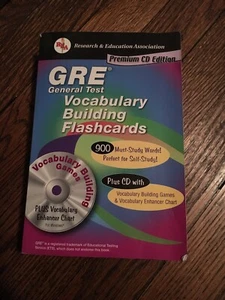 GRE Wortschatz Flashcard Buch mit CD-ROM (GRE Test P - Bild 1 von 2