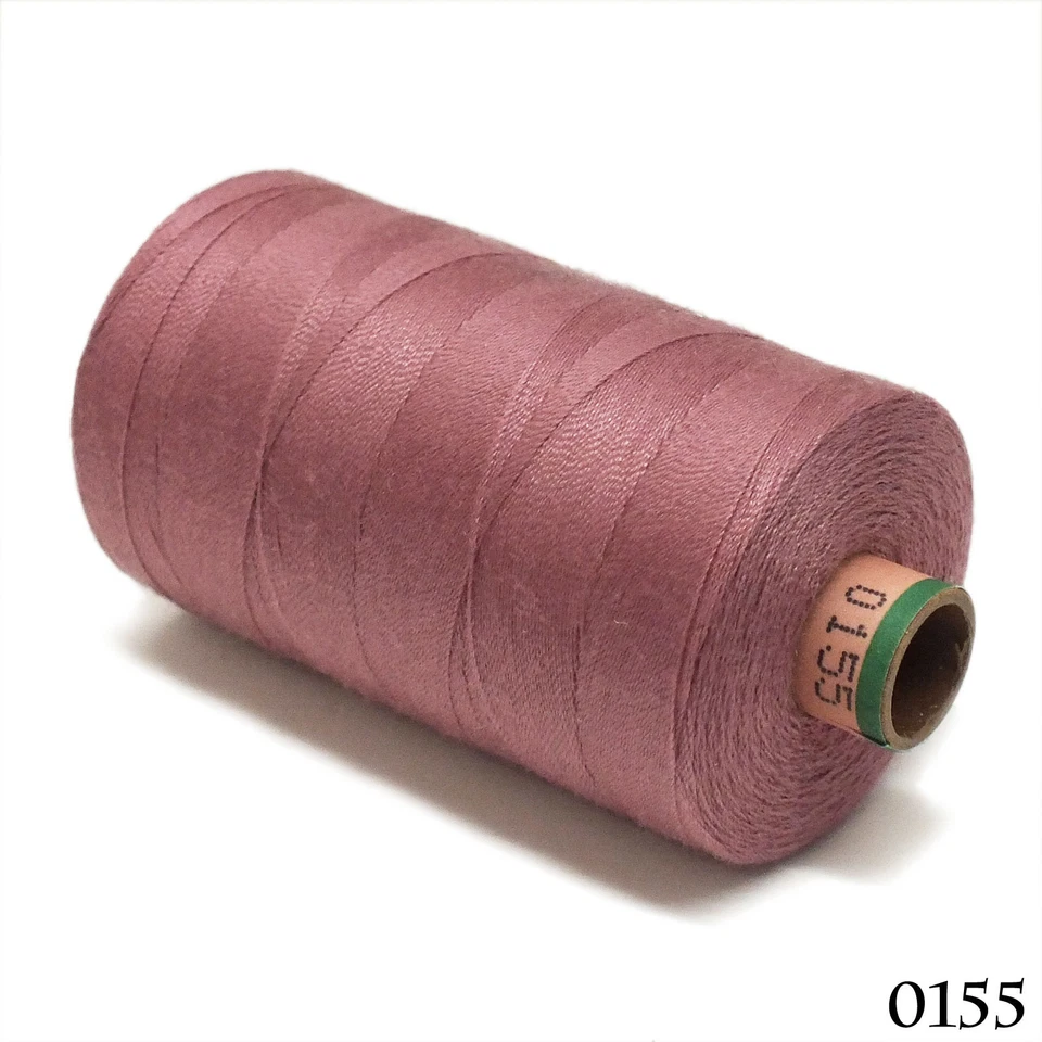 Amann 100% Polyester Core-Spun Sewing Thread  Sabac 80 1000M Color 155 ROSE PINK - Image 1 of 1