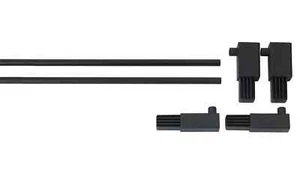 Extra hohes Haustier Tor Erweiterungspaket? Schwarz (geöffneter Karton getestet) - Bild 1 von 1