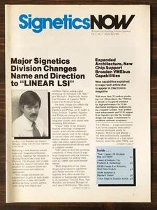 Signetics - Boletín Signetics Now (1984) - Imagen 1 de 4