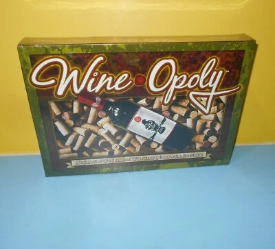 Wine-opoly Wineopoly Board Game Wine Trading Game Brand New! Late for The Sky - Image 1 of 2