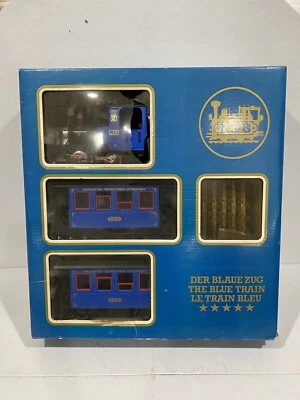 LGB 20301BZ The Blue Train Set RARE TESTED LN/Box No Transformer G Scale  - Image 1 of 4