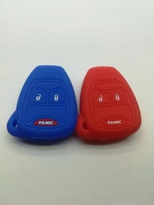 2*Fob Remote Key Cover for DODGE JEEP WRANGLER COMPASS CHRYSLER ASPEN PT CRUISER - Bild 1 von 7