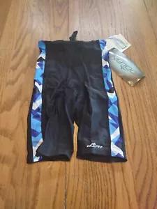 Dolfin Size 22 Boys Blue And Black Swim Shorts - Picture 1 of 6