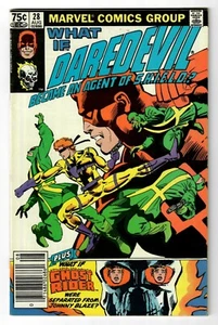 What If (1977) #28 Ghost Rider Daredevil Miller quiosco doble cubierta en muy buen estado y en muy buen estado+ - Imagen 1 de 5