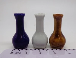 1:12 Scale Single Ceramic Vase Dolls House Miniature P2 - Picture 1 of 1