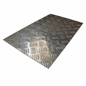 Aluminium Checker Plate Tread 5 bar 72cm x 51cm size Checker - Picture 1 of 2