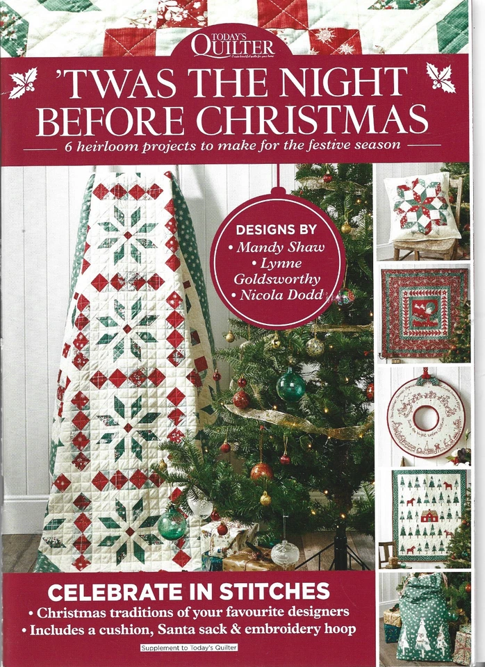 Twas the Night Before Christmas Today's Quilter Supplement 6 Heirloom Projects - Image 1 of 1
