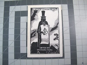 vtg 1990s Goth zine - Archaic Manuscripts Catalogue 1993 Tarot Stationery + - Picture 1 of 6