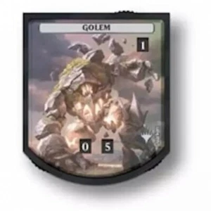 Ultra Pro GOLEM TOKEN reliquia implacable colección contador de vida mtg - Imagen 1 de 1
