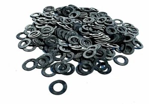 100 Flat Rubber Washers, Ring Seal Gasket Spacer, 1-1/4" OD x 3/4" ID x 1/16" - Picture 1 of 1