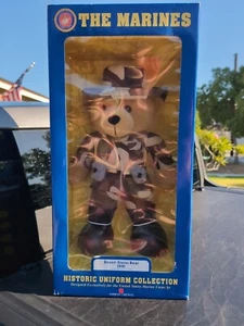 American Greetings Marines Historic Uniform Collection Bear Desert Storm 1991 - Picture 1 of 10