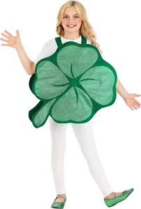 Kid'S St. Patrick'S Day Lucky Shamrock Costume - Cute Irish Clover Outfit for Fu - Picture 1 of 12