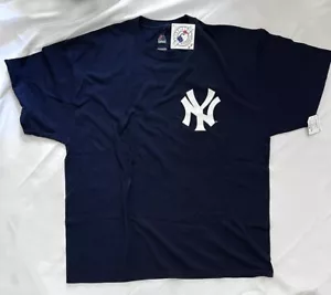 MLBPA / NY YANKEES LOGO MAJESTUOSA CAMISETA (NUEVA) 2013 con ETIQUETAS DE PRECIO / TALLA XXL - Imagen 1 de 8