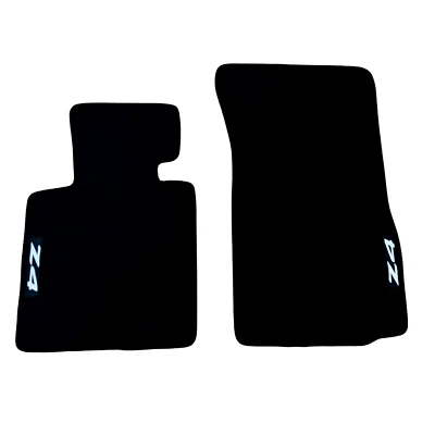 Alfombrillas delanteras de terciopelo impermeables negras para BMW Z4 E89 2 un. Foto 1 de 4