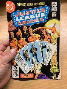DC COMICS JUSTICE LEAGUE OF AMERICA #203 JUNE 1982 (VFN) COMIC (LL) - Picture 1 of 7