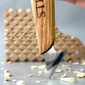Wood carving knife 35mm, Whittling knife, Hand forged knife, Wood carving suppli - Picture 1 of 10