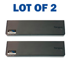 LOT OF 2 Targus Displaylink ACP70US USB 3.0 Universal Docking Station