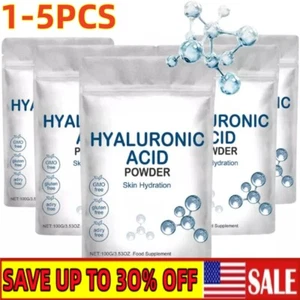 1-5X Hyaluronic Acid Powder SkinHydration 100G/3.53OZ HOT - Picture 1 of 21