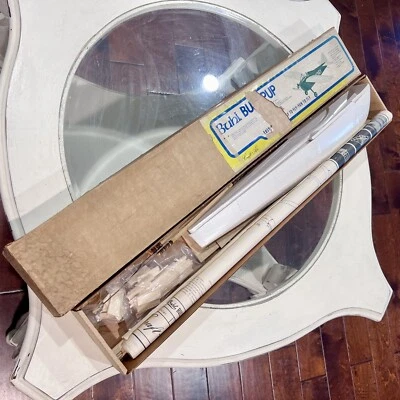 VINTAGE Craft-Air BUHL Bull Pup Sport Scale Balsa R/C Airplane Kit 42" Wing Span - Image 1 of 4