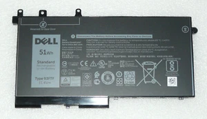 BATTERIE AUTHENTIQUE DELL LATITUDE 5290 5490 5580 5590 5591 51WH NEUF 93FTF D4CMT - Photo 1/5