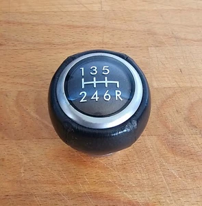 GENUINE Subaru 6 speed Manual Weighted Prodrive STI Leather Gear Shift Knob - Picture 1 of 9