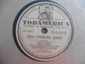 Cascatinha & Inhana - India / Meu Primeiro Amor - 78 giri - Picture 1 of 1