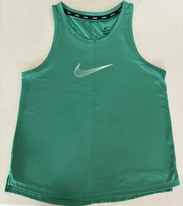 Nike Pro Youth Girl's Dri-Fit Racerback Athletic Tank Top Green Size Large L - Picture 1 of 2