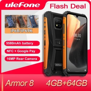 Smartphone Original 6.1"" Ulefone Armor 8 Impermeable 4GB+64GB Helio P60 5580mAh - Imagen 1 de 33