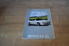 Catalogue Renault 21 De 1989
