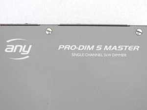 ANY PRO-DIM 5 MASTER SINGLE CHANNEL 5KW DIMMER - Picture 1 of 4