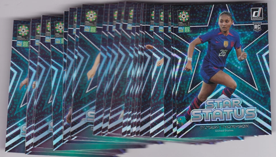 2023 Donruss FIFA Women's World Cup "STAR STATUS  INSERTS" YOU PICK-CHOOSE - Image 1 of 1