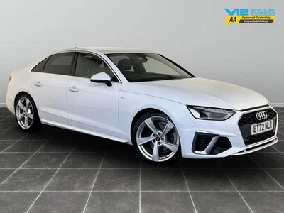 2022 Audi A4 2.0 TFSI 35 S line S Tronic Euro 6 (s/s) 4dr Automatic Saloon Petro - Image 1 of 4