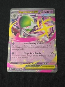 Mega Gardevoir ex 060/132 Me01: Mega Evolution Doble Raro Holo Pokemon Juego de cartas coleccionables casi nuevo - Imagen 1 de 2