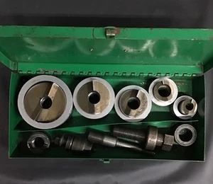 Greenlee 7307 Slug-Splitter Self Centering Knockout Punch Kit - Picture 1 of 4