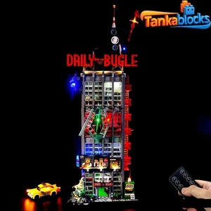 LED Lichtset für Daily Bugle - kompatibel mit LEGO® 76178 Set (Fernbedienung) - Bild 1 von 4