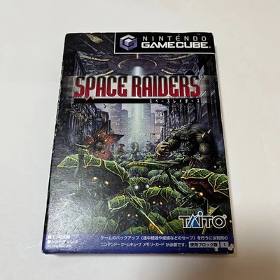 Space Raiders W/Box Manual Nintendo Game Cube GC Very Good Used Game From Japan - Image 1 of 4