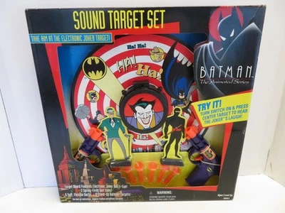 1993 Batman Animated Series Sound Target Play Set Joker NEW - Image 1 of 2
