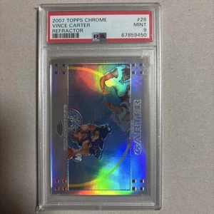 2007 Topps Chrome Vince Carter Reflector - Picture 1 of 2