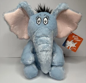 Dr Seuss Horton Hears A Who Elephant 10" Plush Stuffed Toy Kohls Cares w TAGS - Picture 1 of 11